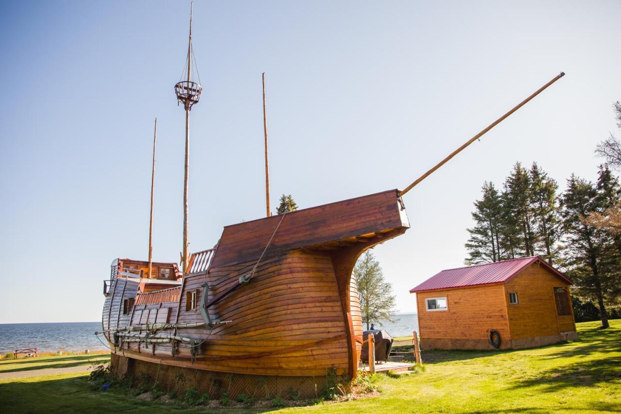 Chalets De L'Anse Ste Helene Maria Bagian luar foto