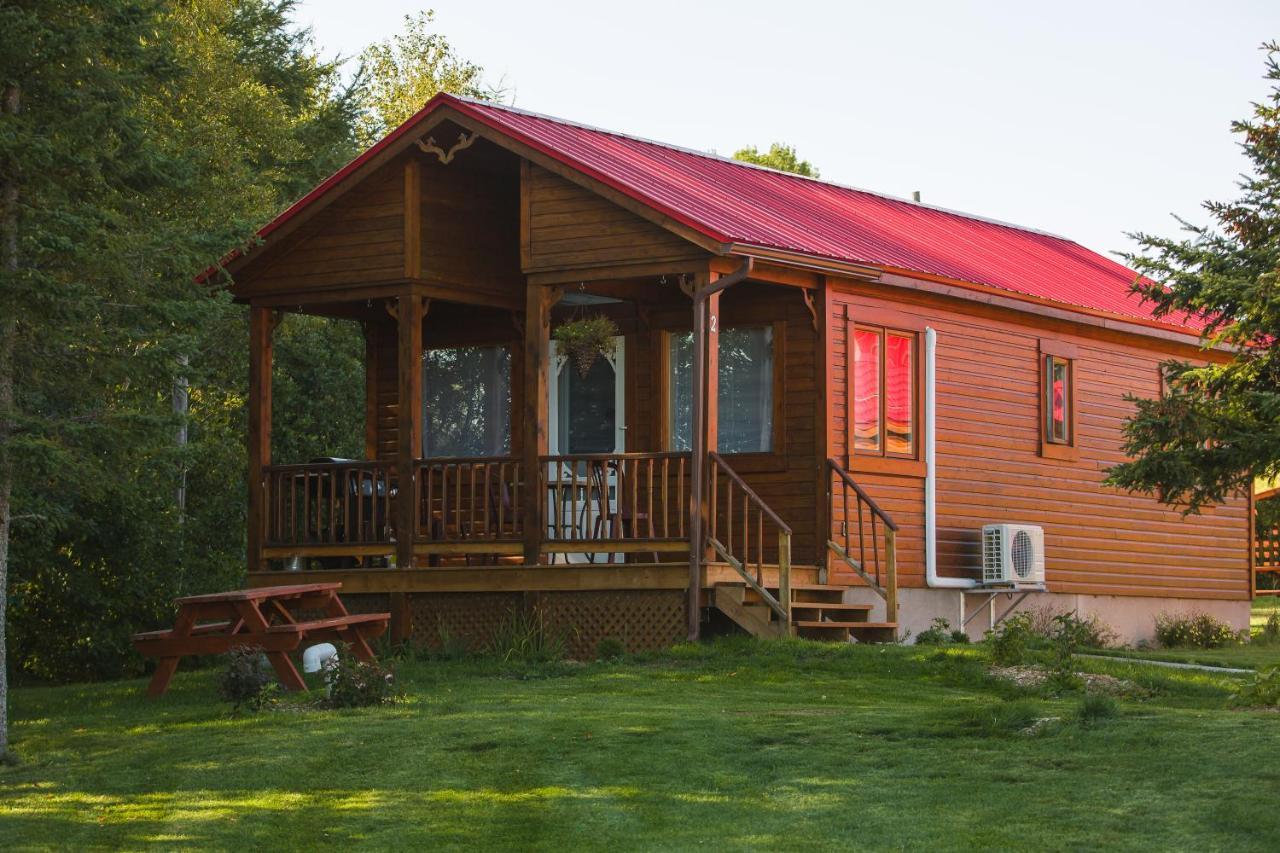 Chalets De L'Anse Ste Helene Maria Bagian luar foto